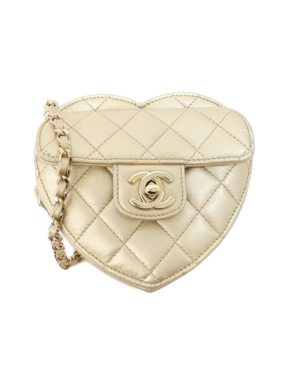 Chanel Shoulder Bag Gold